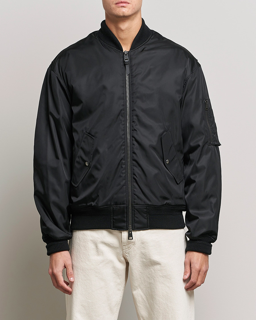 Homme | Manteaux Et Vestes | Maison Kitsuné | Bomber Jacket Black