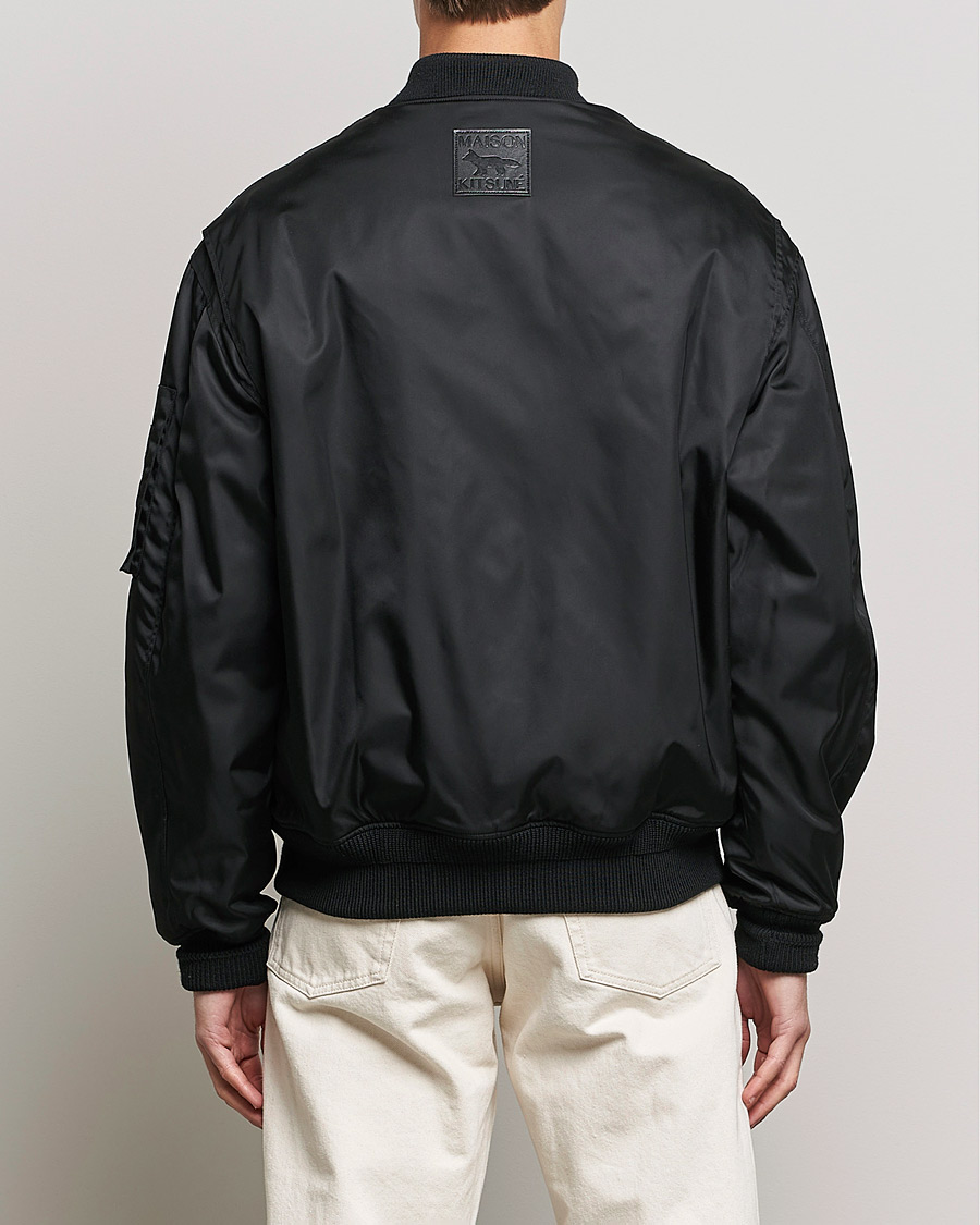Homme | Manteaux Et Vestes | Maison Kitsuné | Bomber Jacket Black