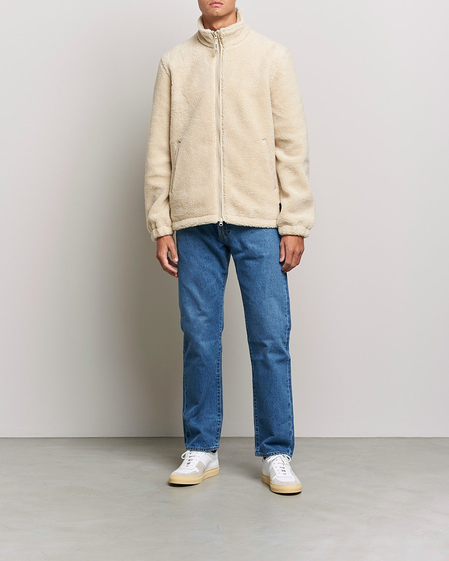 Heren | Truien | Samsøe Samsøe | Samsøe & Samsøe Rune Fleece Brown Rice