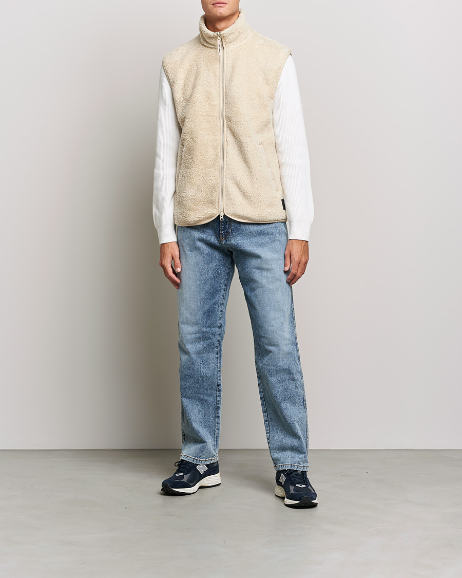 Homme | Pulls Et Tricots | Samsøe Samsøe | Samsøe & Samsøe Rune Fleece Vest Brown Rice