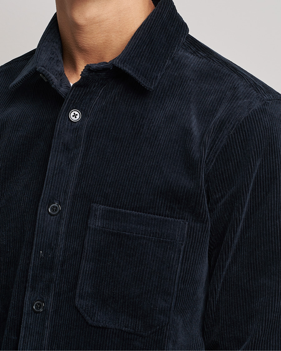 Heren | Overhemden | Samsøe Samsøe | Samsøe & Samsøe Waltones Corduroy Overshirt Salute
