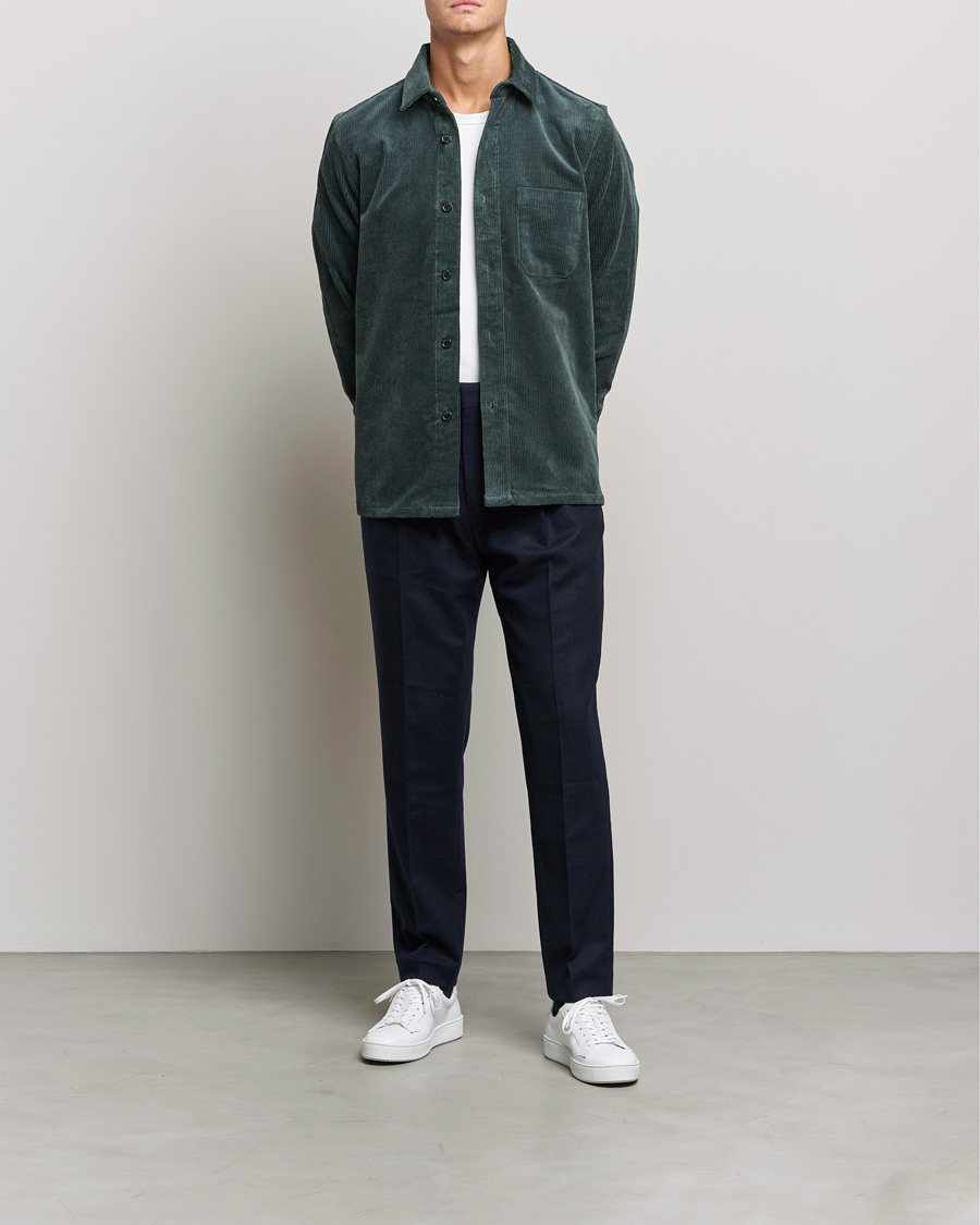 Homme | Chemises | Samsøe Samsøe | Samsøe & Samsøe Waltones Corduroy Overshirt Urban Chic