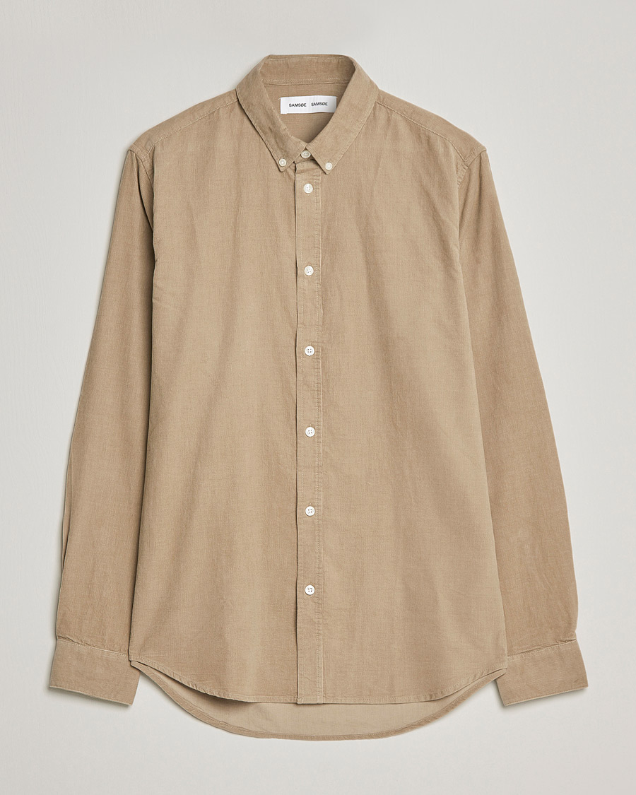 Heren | Overhemden | Samsøe Samsøe | Samsøe & Samsøe Liam Organic Cotton Shirt Winter Twig