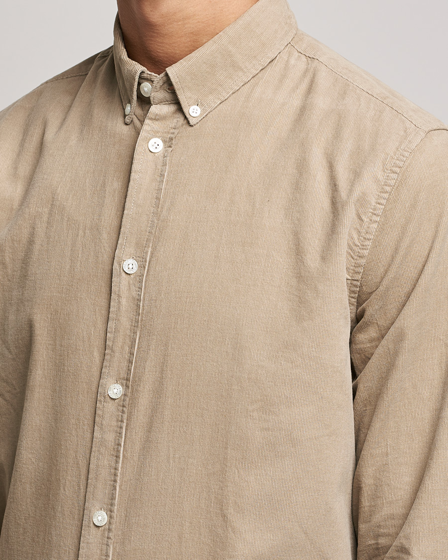 Heren | Overhemden | Samsøe Samsøe | Samsøe & Samsøe Liam Organic Cotton Shirt Winter Twig
