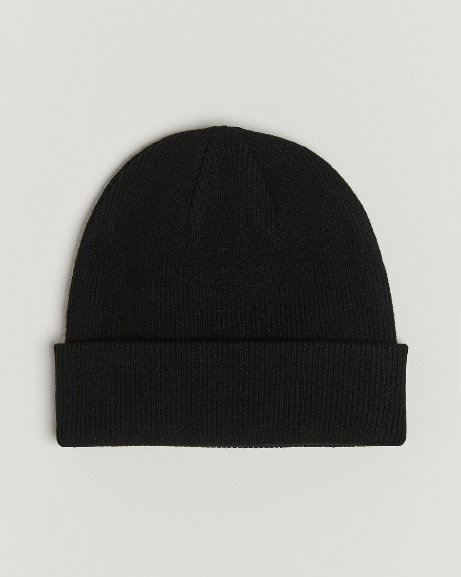 Homme | Samsøe Samsøe The Wool Beanie Black | Samsøe Samsøe | The Wool Beanie Black