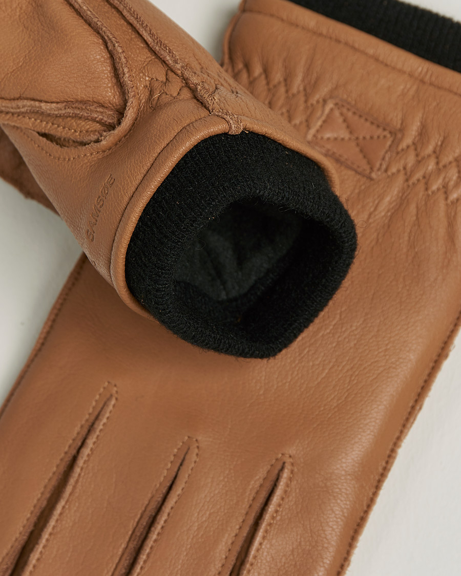 Homme | Samsøe & Samsøe Kye Gloves Brown Sugar | Samsøe Samsøe | Samsøe & Samsøe Kye Gloves Brown Sugar