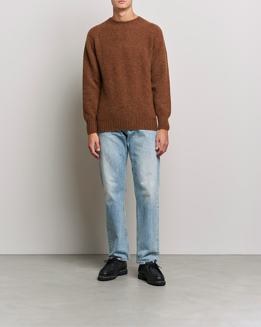 Homme | Pulls Et Tricots | Howlin' | Brushed Wool Sweater Nuts