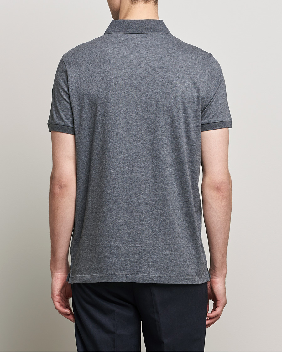 Homme | Polos | Moncler | Tricolore Rib Polo Black