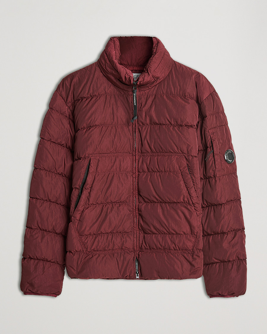 Homme | Manteaux Et Vestes | C.P. Company | Eco-Chrome R Lightweight Down Jacket Wine