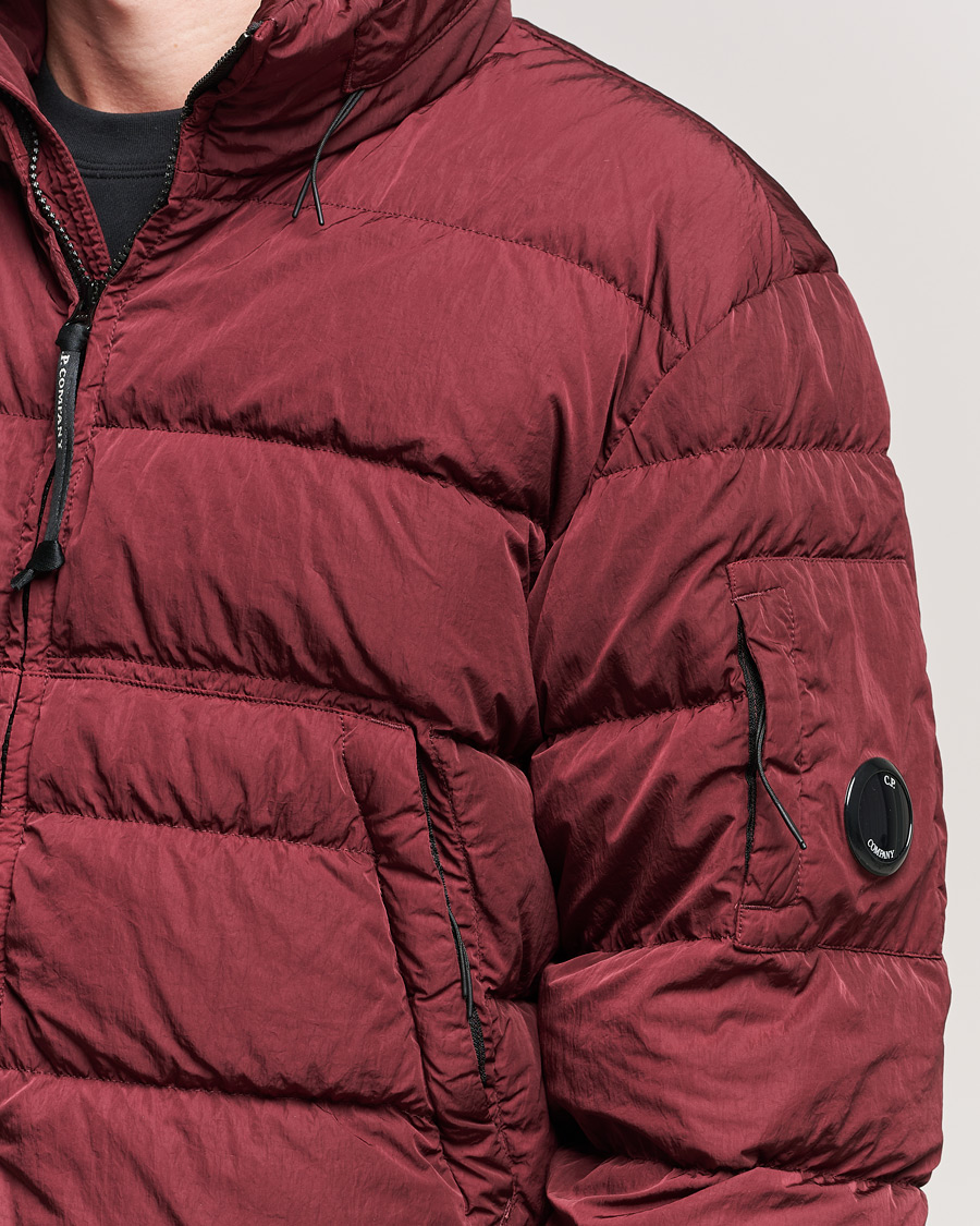 Homme | Manteaux Et Vestes | C.P. Company | Eco-Chrome R Lightweight Down Jacket Wine