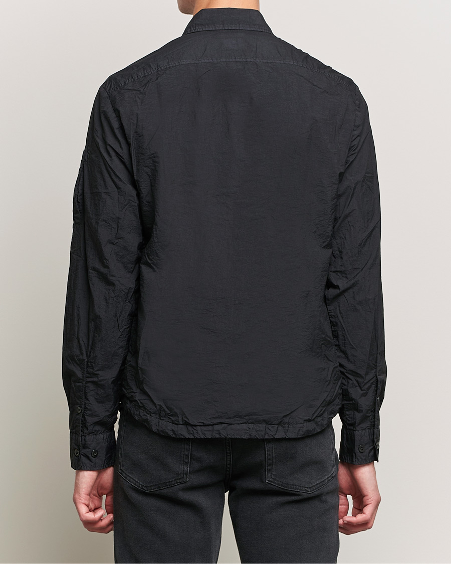 Homme | Chemises | C.P. Company | Taylon L Zip Overshirt Black