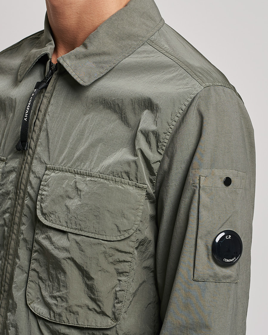 Homme | Manteaux Et Vestes | C.P. Company | Taylon P Mixed Shirt Jacket Green