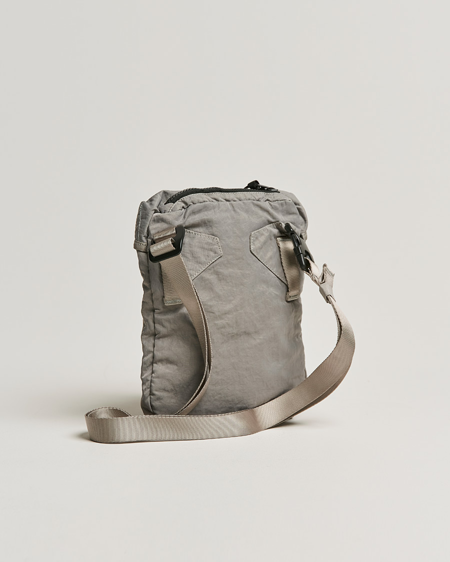 Heren | C.P. Company Nylon B Shoulder Bag Grey | C.P. Company | Nylon B Shoulder Bag Grey