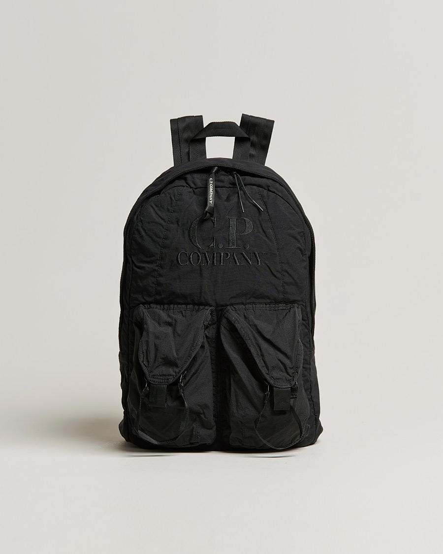 Homme | C.P. Company Taylon P Mixed Backpack Black | C.P. Company | Taylon P Mixed Backpack Black
