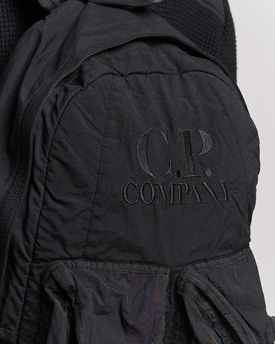 Homme | C.P. Company Taylon P Mixed Backpack Black | C.P. Company | Taylon P Mixed Backpack Black