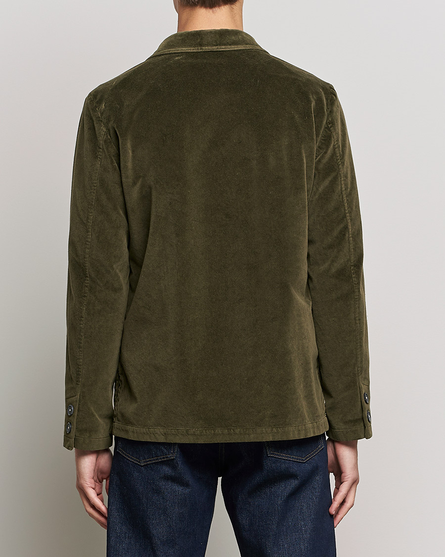 Homme | Blazers | Massimo Alba | Baglietto Velvet Jacket Military