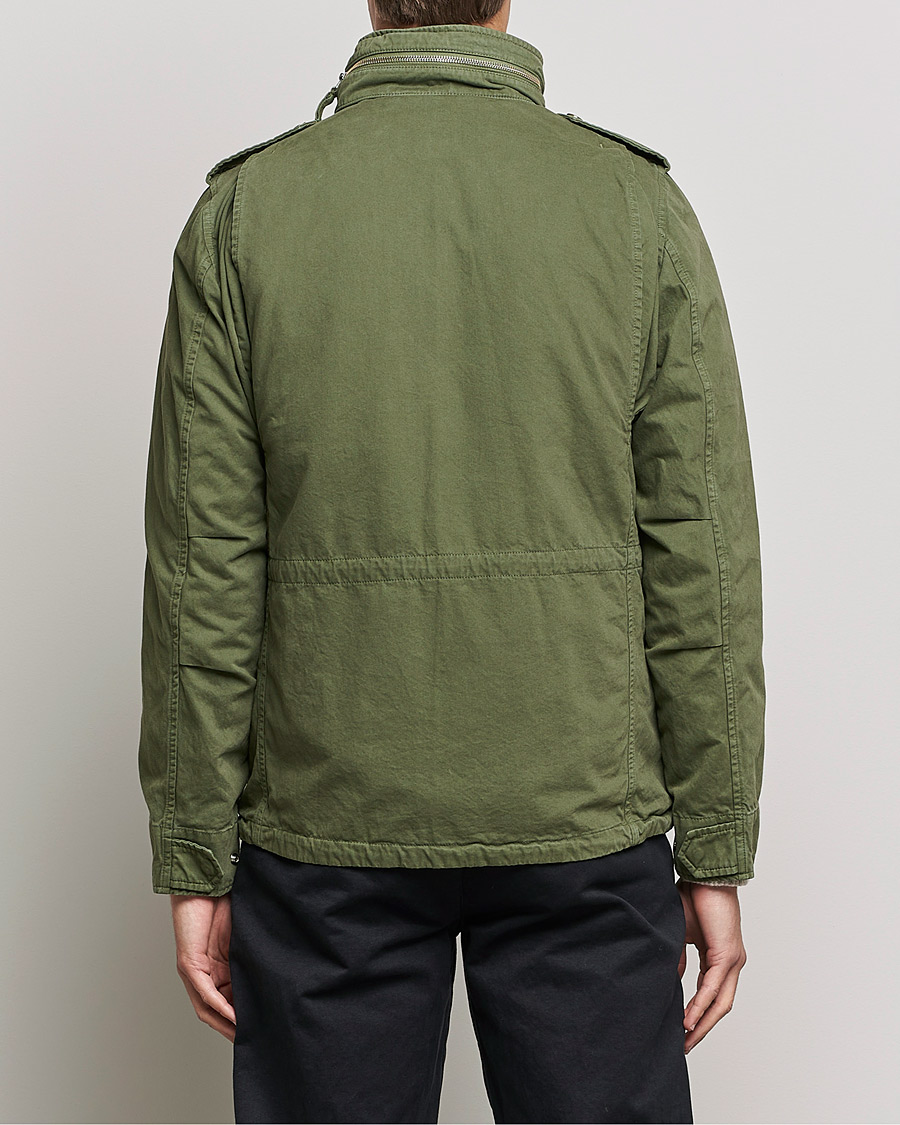 Homme | Manteaux Et Vestes | Aspesi | Minifield Cotton Jacket Sage