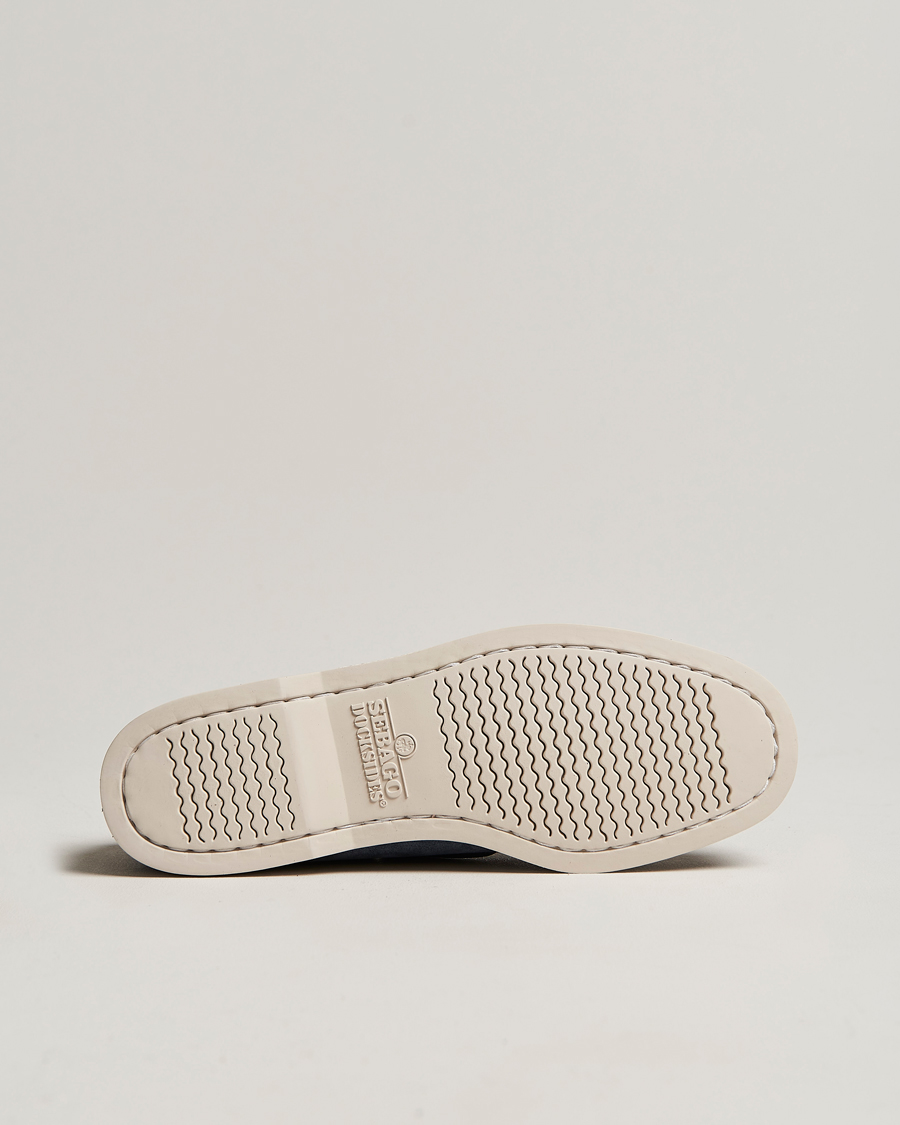 Homme | Chaussures Bateau | Sebago | Docksides Suede Boat Shoe Blue Navy