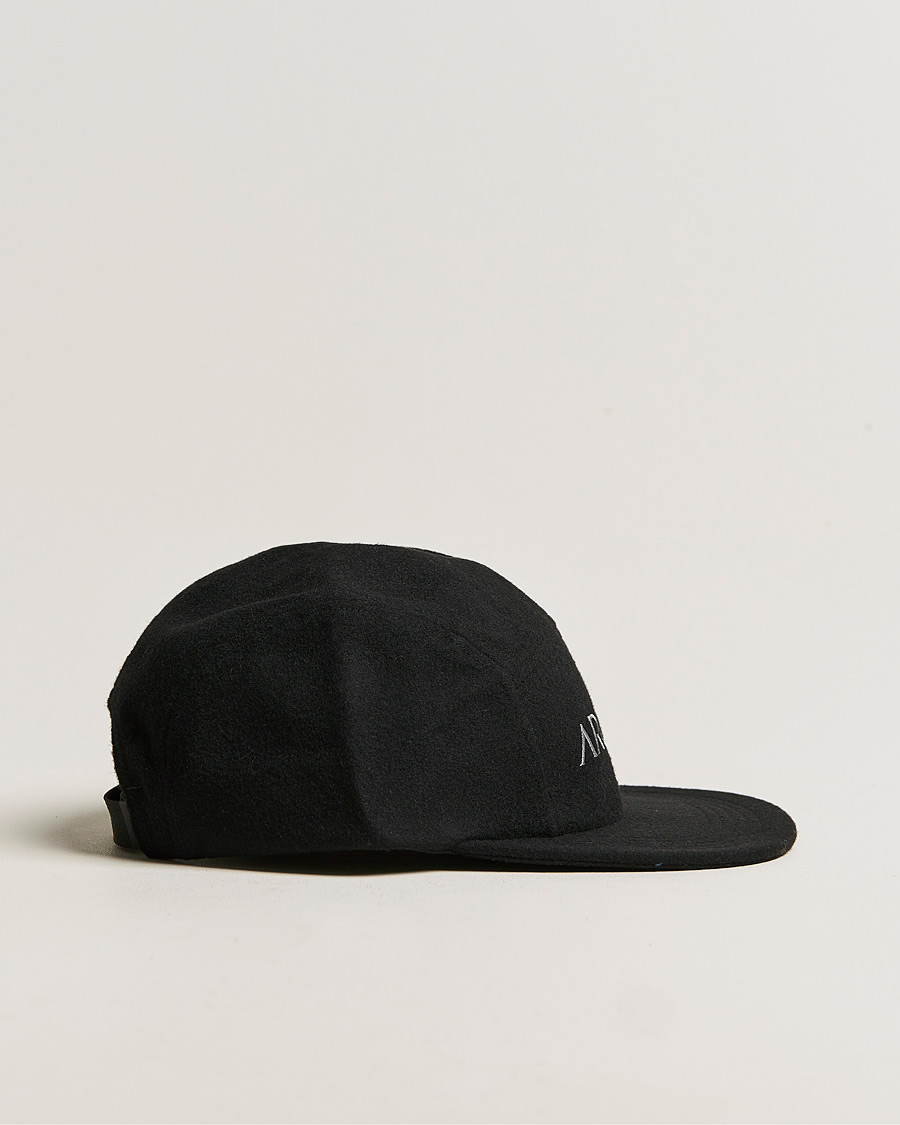 Homme | Arc'teryx 5 Panel Wool Hat Black | Arc'teryx | 5 Panel Wool Hat Black