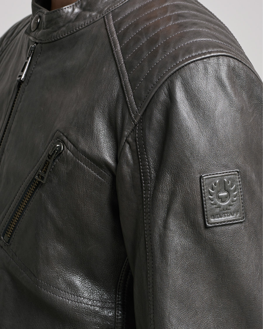 Homme | Manteaux Et Vestes | Belstaff | V Racer 2.0 Leather Jacket Dark Grey