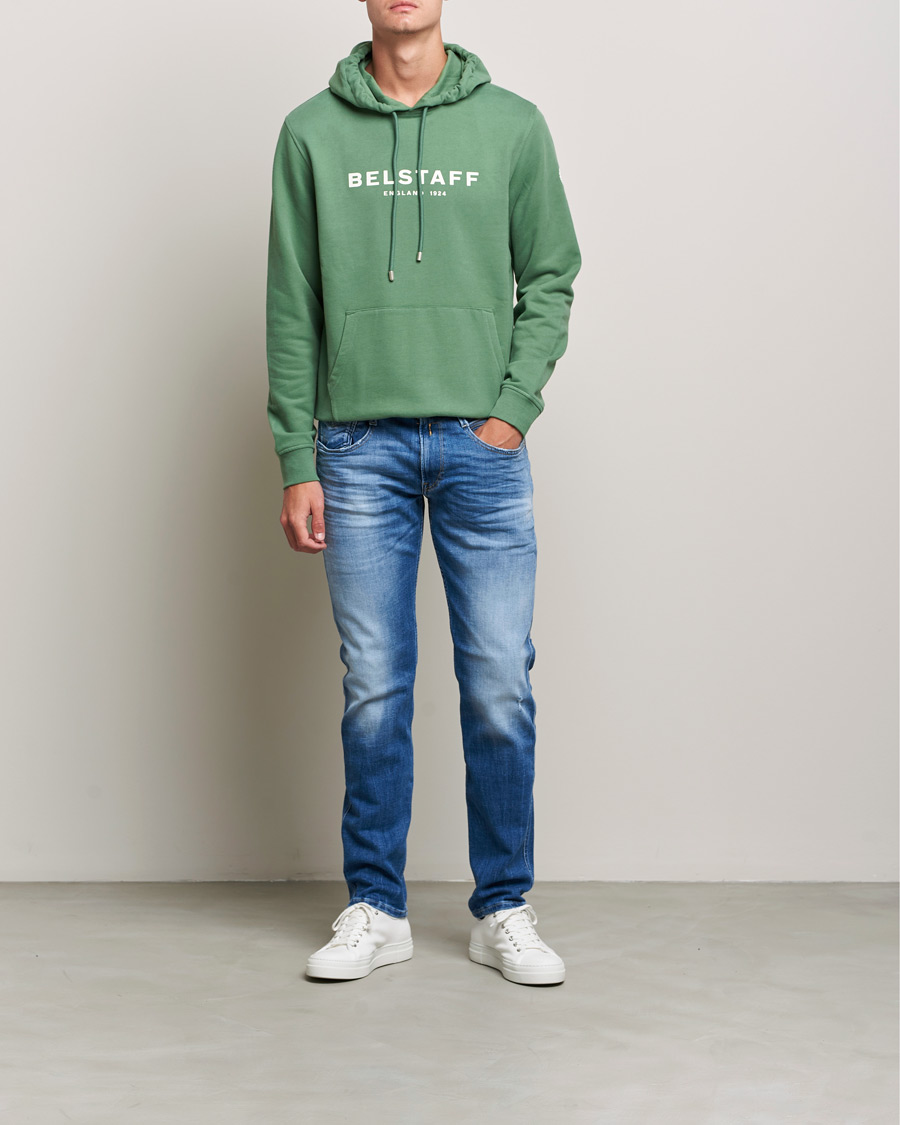 Heren | Truien | Belstaff | 1924 Hood Graph Green