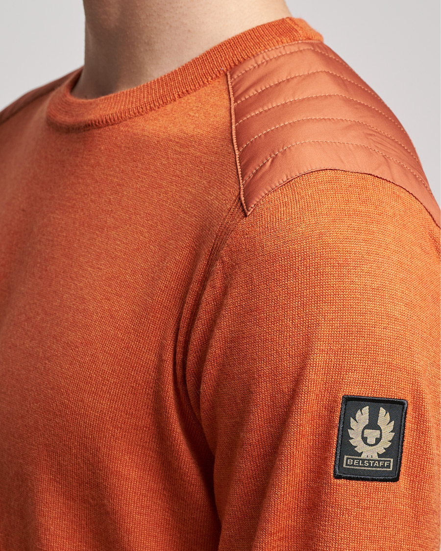 Heren | Truien | Belstaff | Kerrigan Crew Neck Merino Sweatshirt Amber