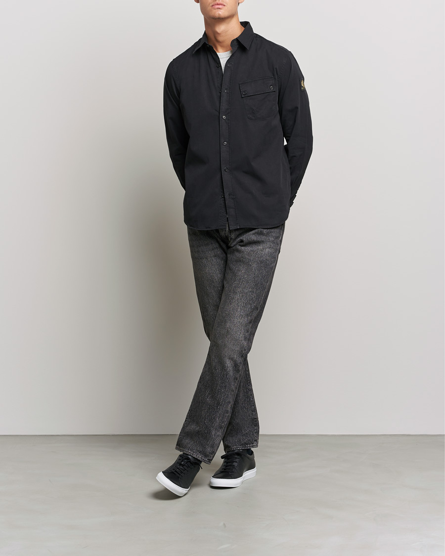 Homme | Chemises | Belstaff | Pitch Cotton Pocket Shirt Black