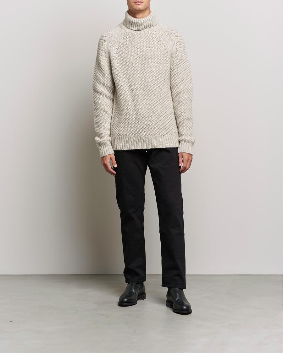 Homme | Pulls Et Tricots | Belstaff | Manor Wool Rollneck Fawn