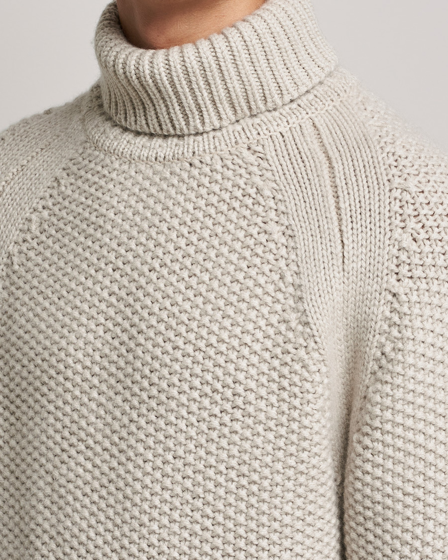 Homme | Pulls Et Tricots | Belstaff | Manor Wool Rollneck Fawn