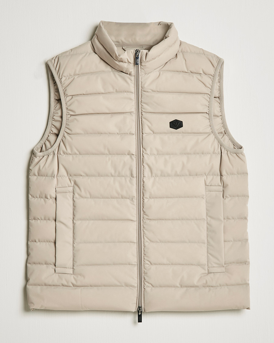 Homme | Manteaux Et Vestes | Emporio Armani | Light Down Vest Beige