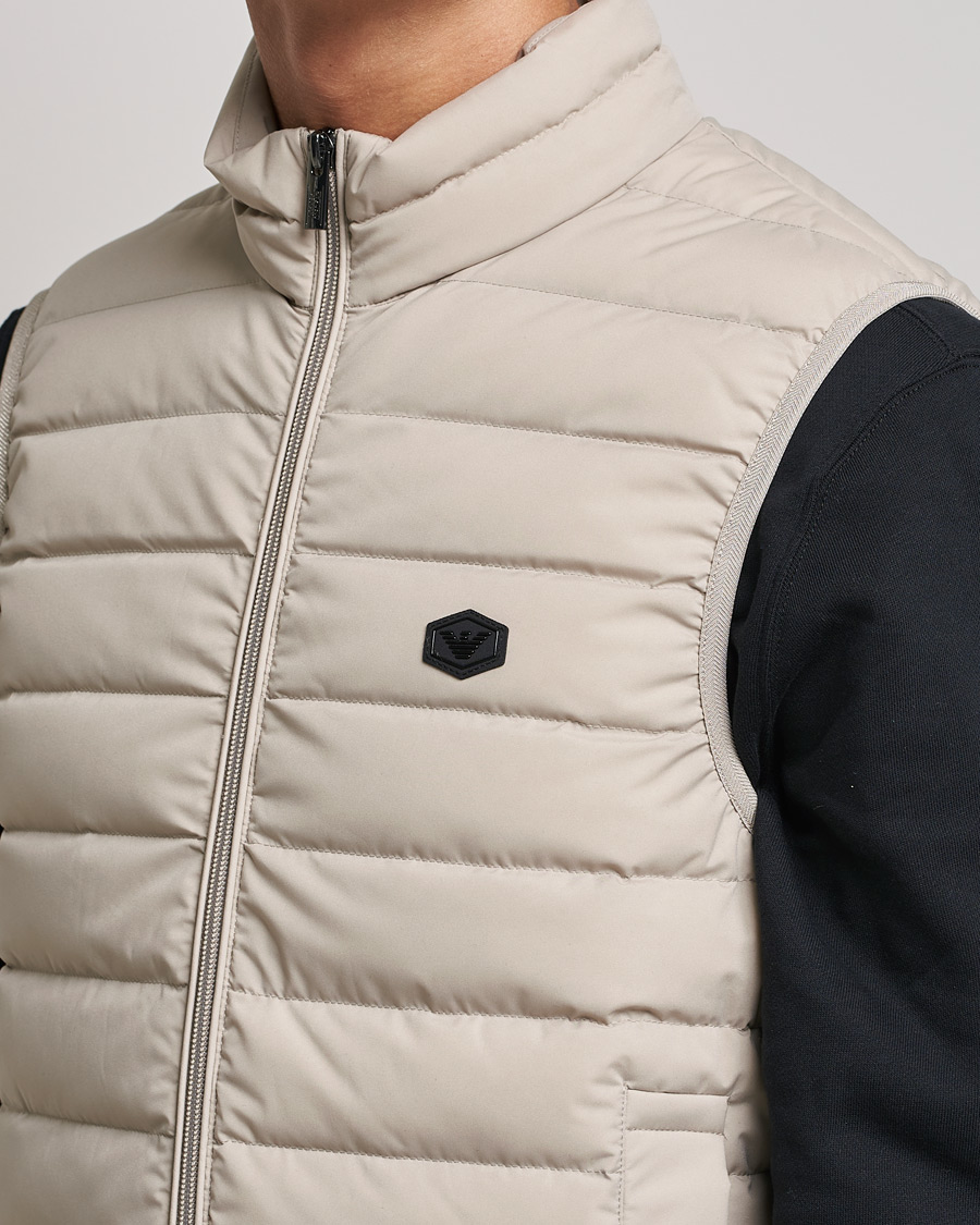 Homme | Manteaux Et Vestes | Emporio Armani | Light Down Vest Beige