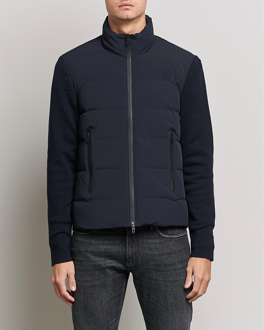 Heren | Jassen | Emporio Armani | Hybrid Jacket Navy