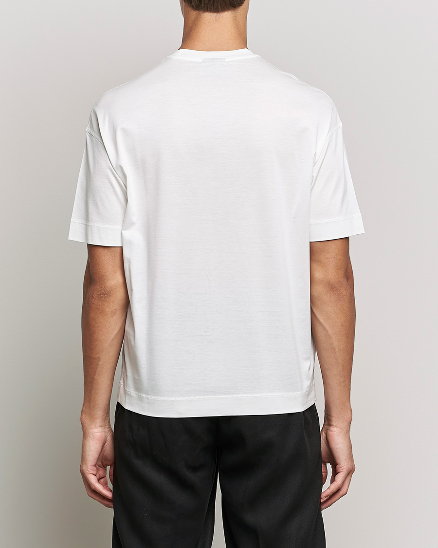 Heren | T-shirts | Emporio Armani | Logo Cotton Tee White