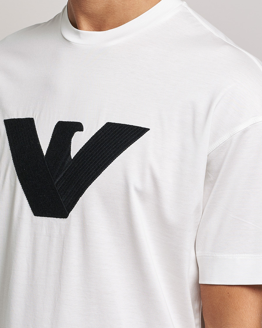 Heren | T-shirts | Emporio Armani | Logo Cotton Tee White