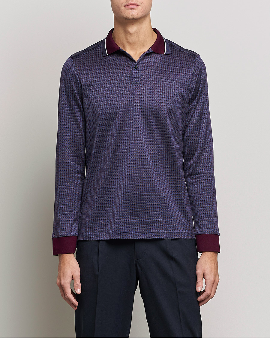 Homme | Pulls Et Tricots | Eton | Jacuard Polo Shirt Red