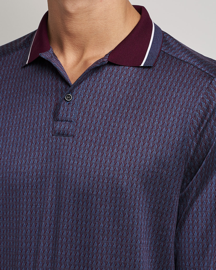 Homme | Pulls Et Tricots | Eton | Jacuard Polo Shirt Red