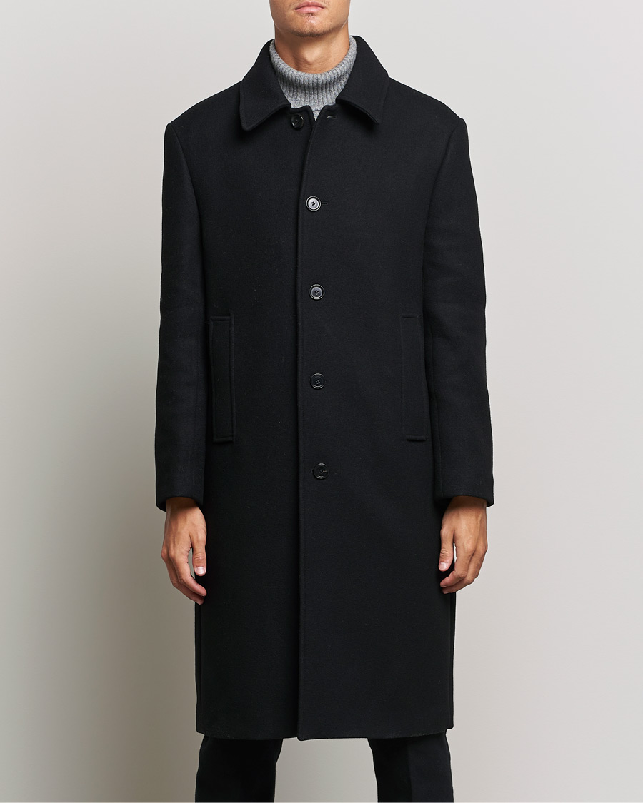 Homme | Manteaux Et Vestes | Filippa K | Berlin Wool Coat Black