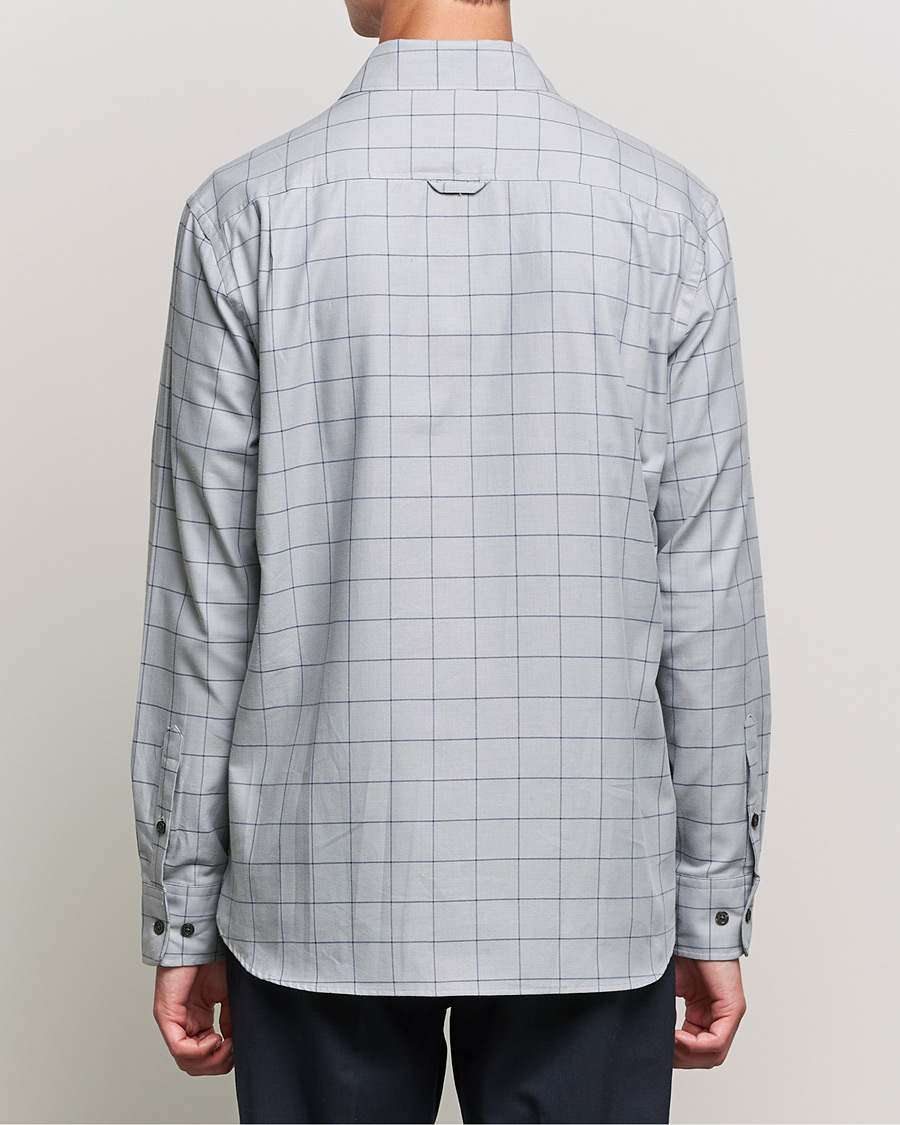 Homme | Chemises | Filippa K | Rob Checked Shirt Light Grey