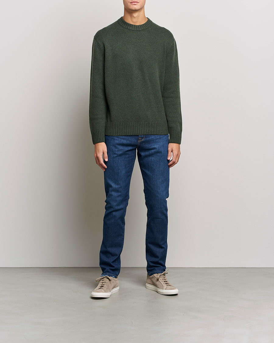 Homme | Jeans | FRAME | L´Homme Slim Stretch Degradable Jeans Indigo Land