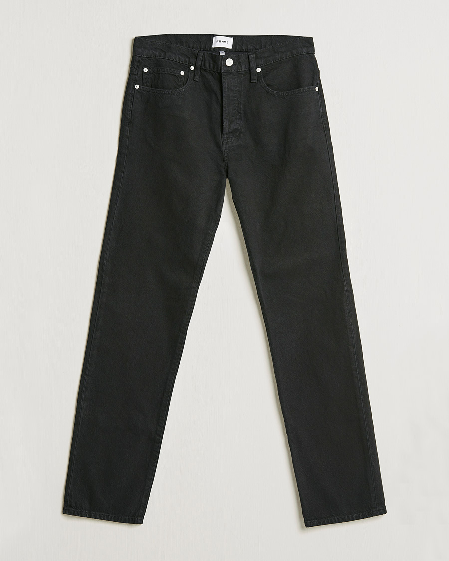 Homme | Jeans | FRAME | Stacked Straight Jeans Film Noir
