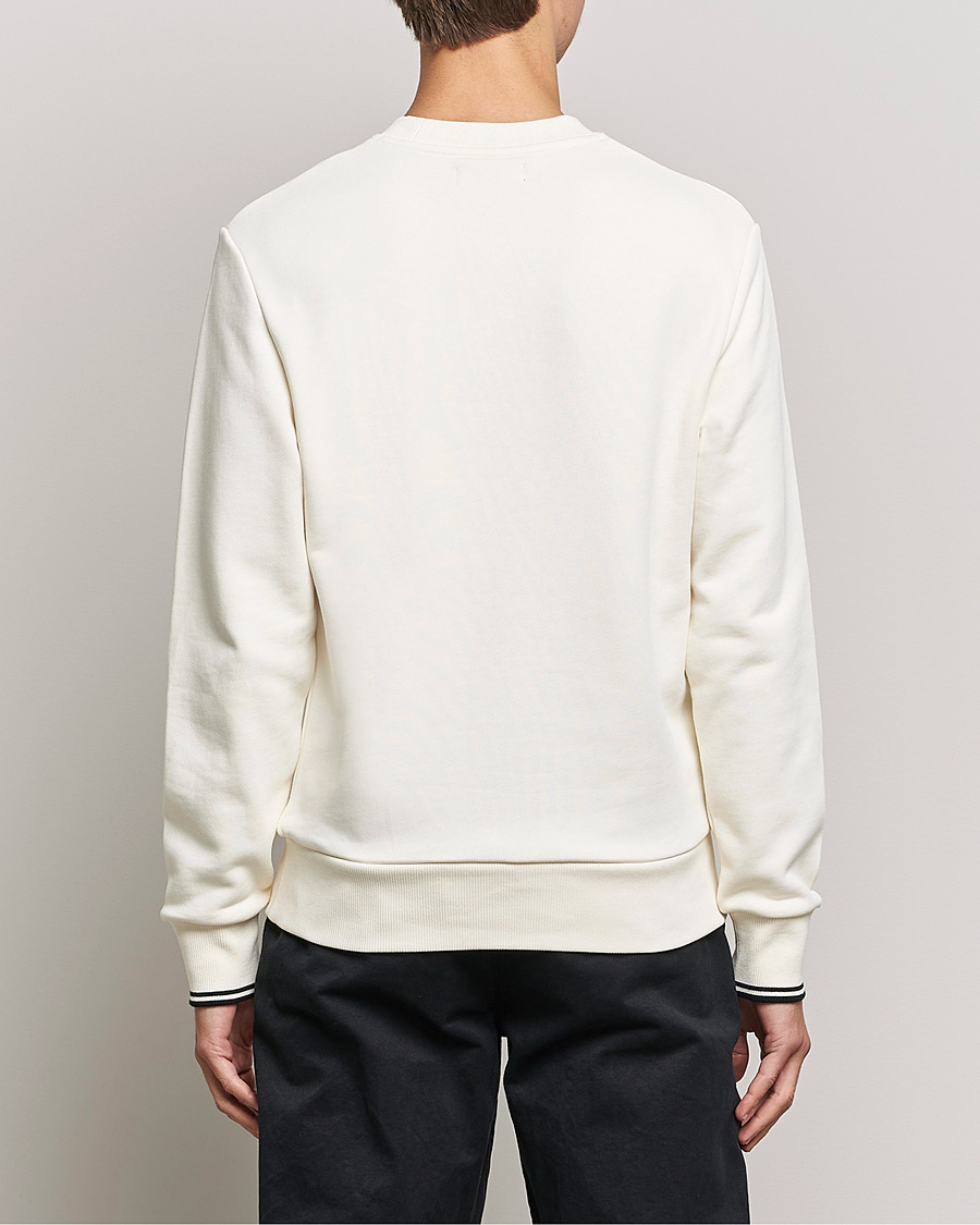 Heren | Truien | Fred Perry | Crew Neck Sweatshirt Ecru