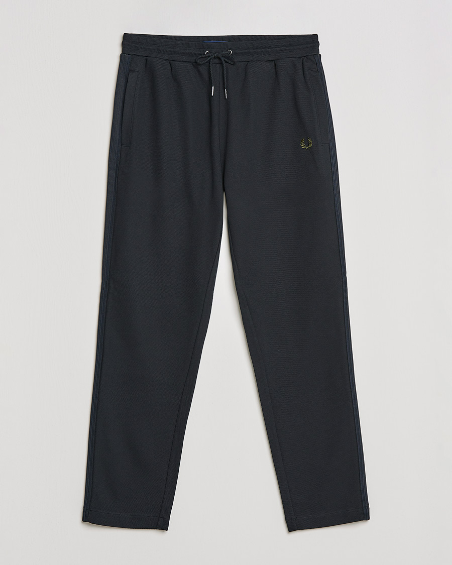 Homme | Pantalons | Fred Perry | Knitted Tapped Track Pant Black