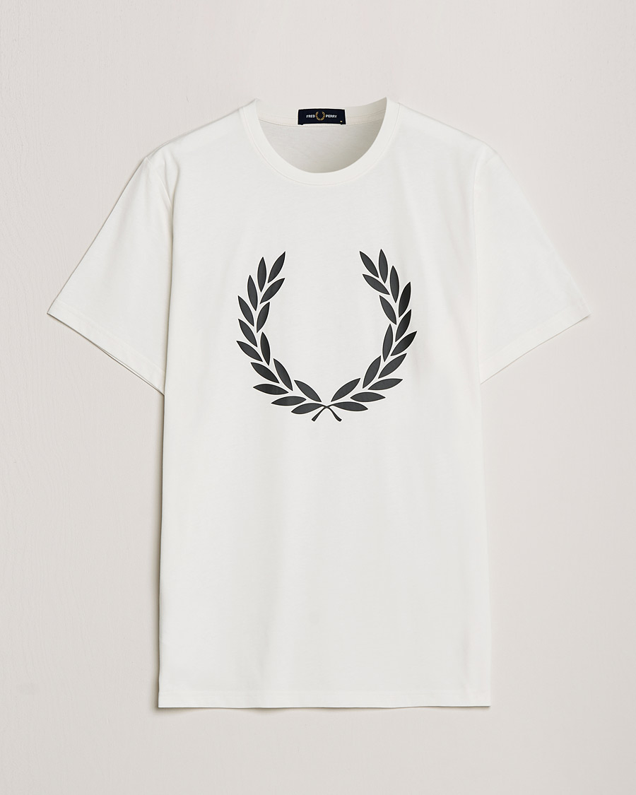 Homme | T-shirts | Fred Perry | Laurel Wreath T-Shirt Snow White