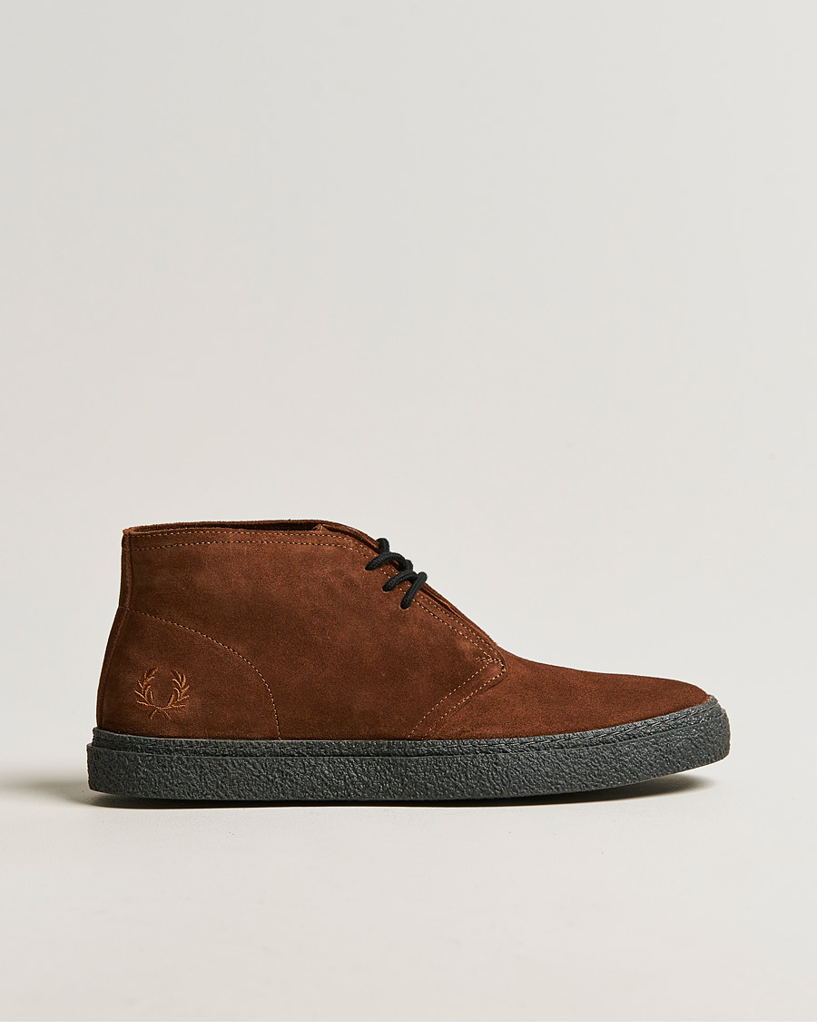 Homme | Fred Perry Hawley Suede Chukka Boot Ginger | Fred Perry | Hawley Suede Chukka Boot Ginger