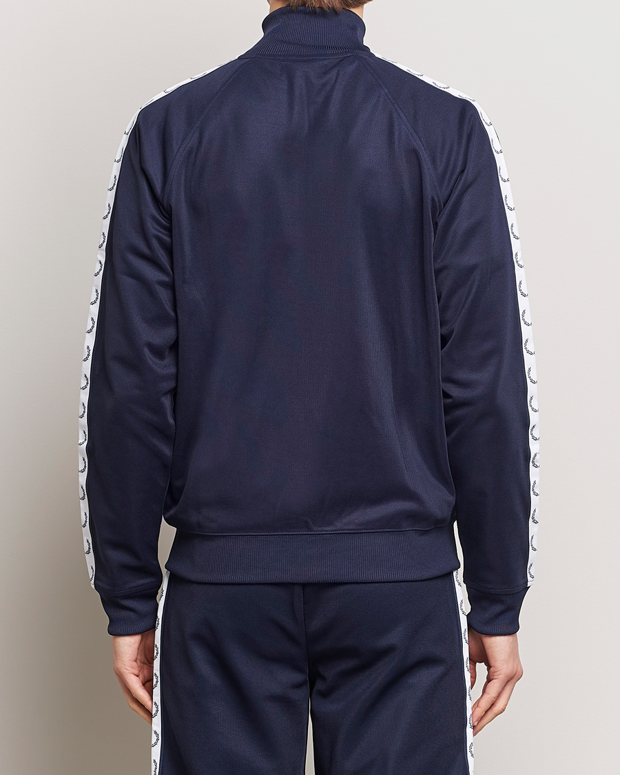 Homme | Pulls Et Tricots | Fred Perry | Taped Track Jacket Carbon blue