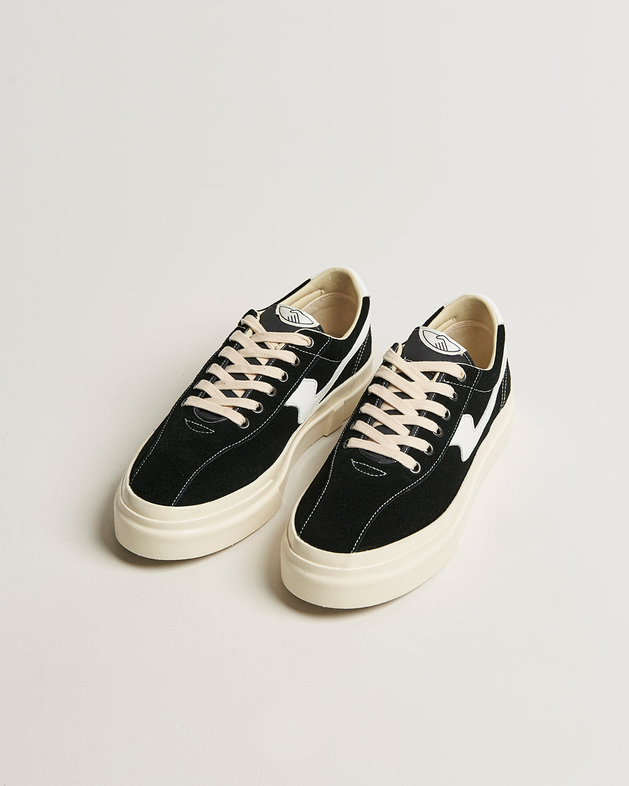 Homme | Stepney Workers Club Dellow S-Strike Suede Sneaker Black/White | Stepney Workers Club | Dellow S-Strike Suede Sneaker Black/White