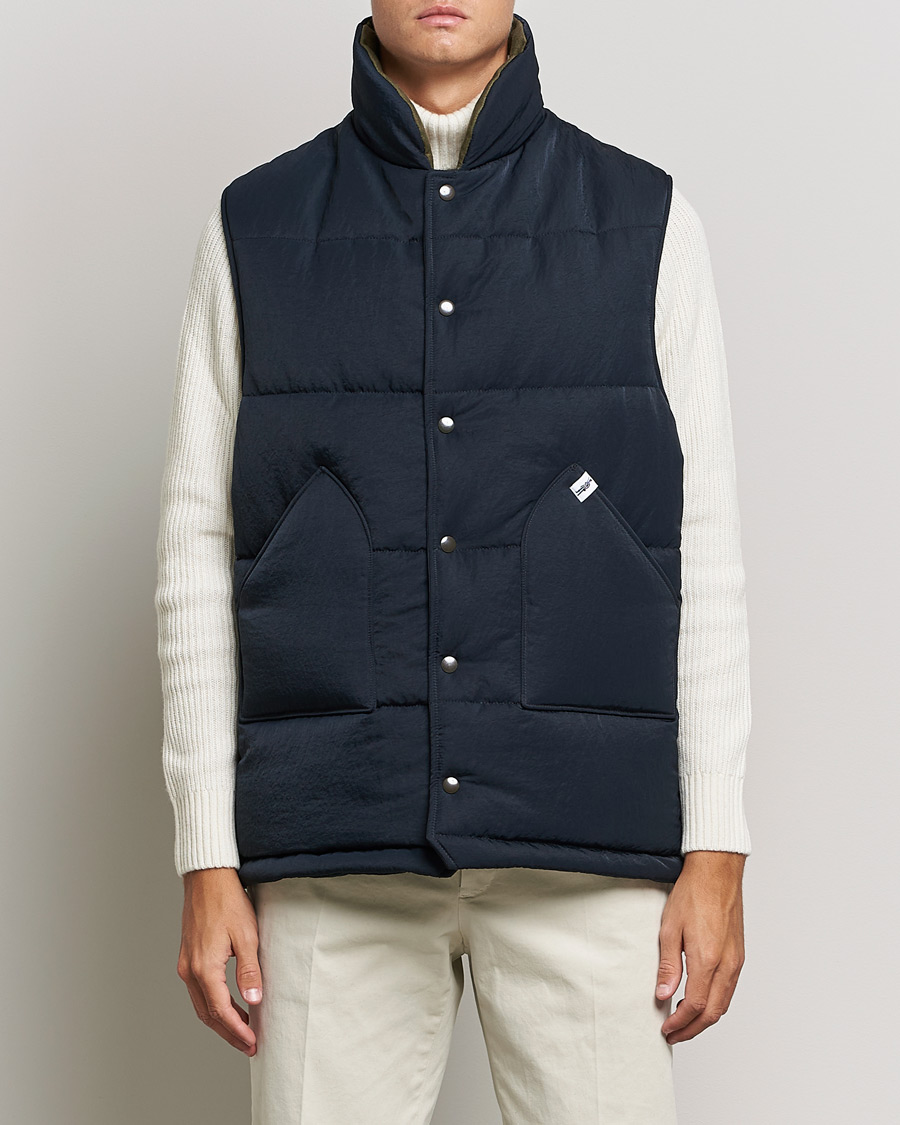 Homme | Gilets | Mackintosh | Osaka Gilet Vest Navy