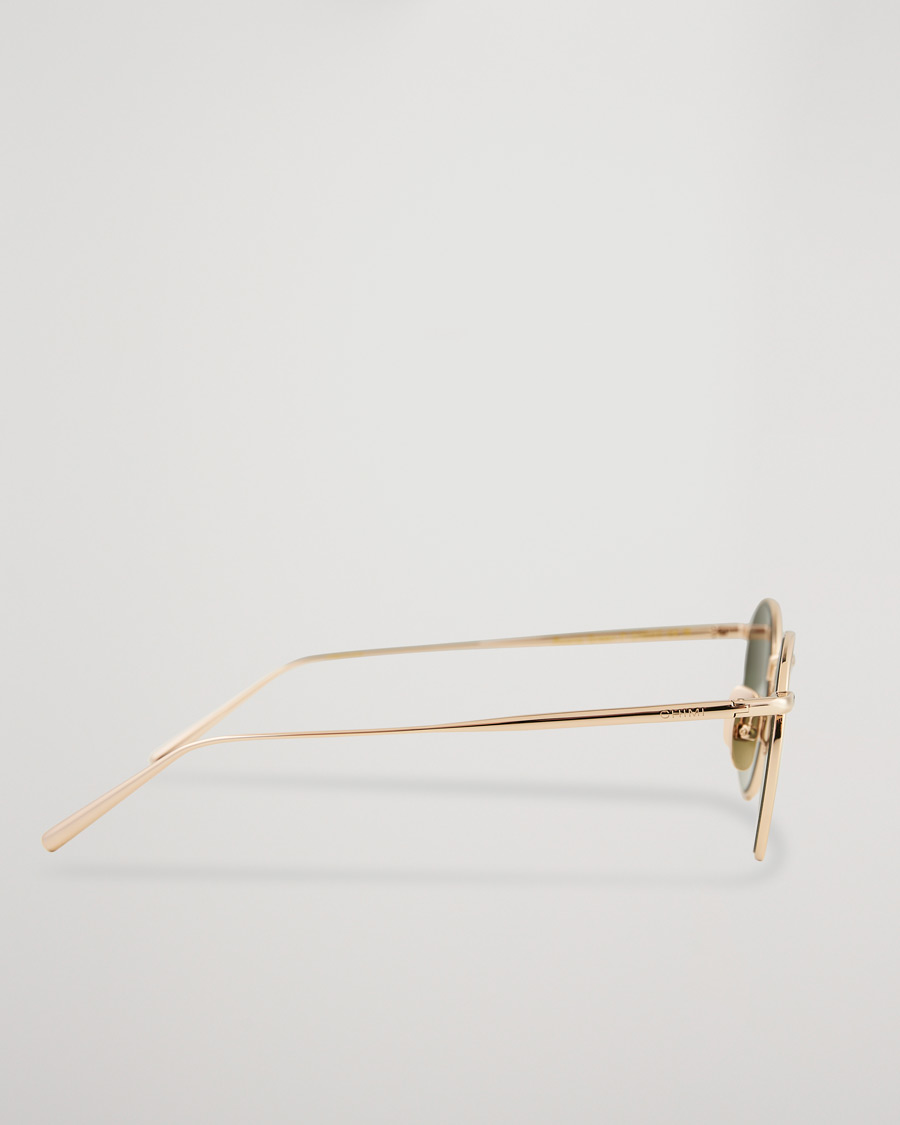 Homme | CHIMI Round Polarized Sunglasses Gold/Green | CHIMI | Round Polarized Sunglasses Gold/Green