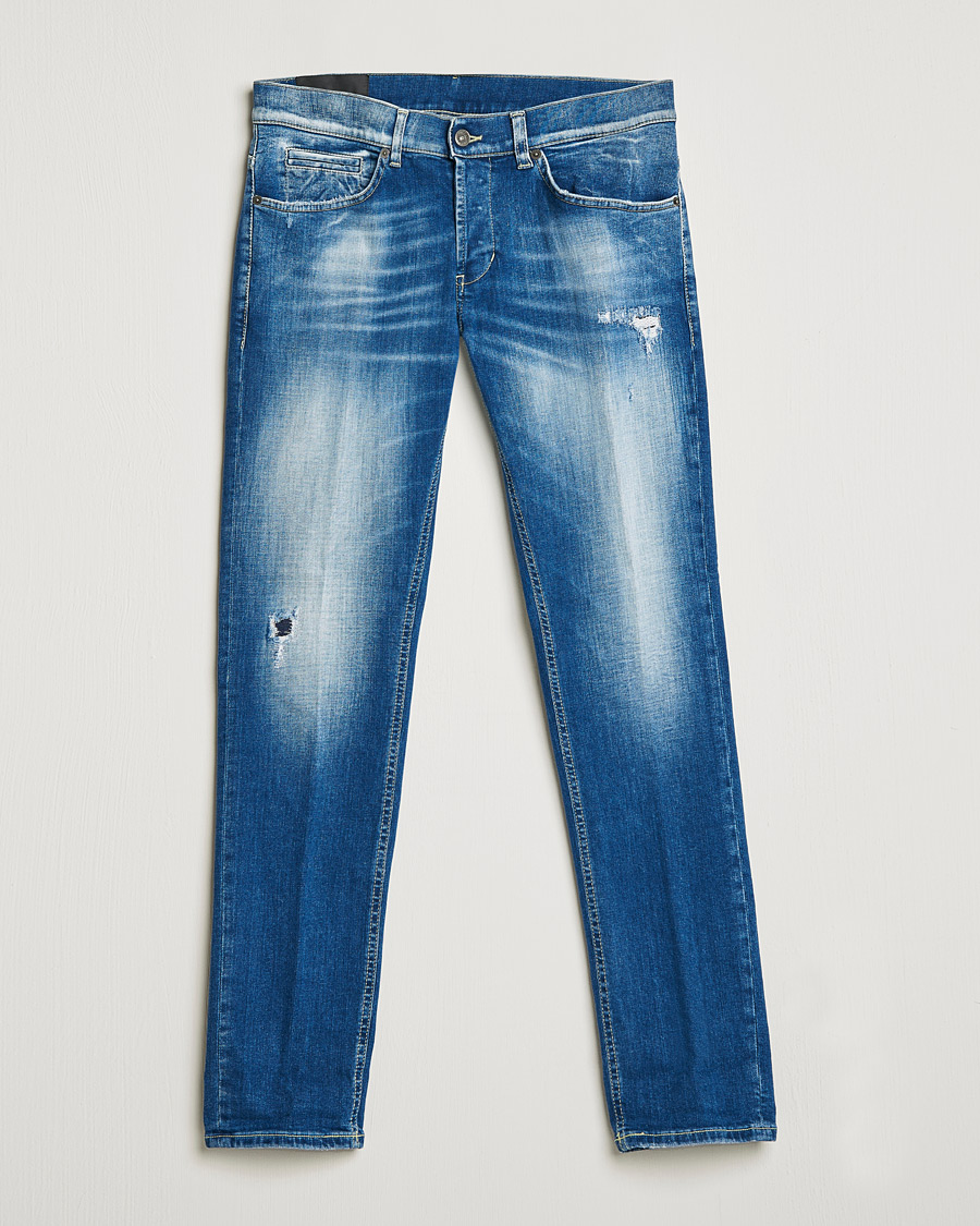 Homme | Jeans | Dondup | George Destroyed Jeans Blue