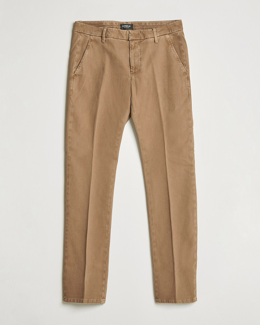 Heren | Broeken | Dondup | Gaubert Chinos Camel